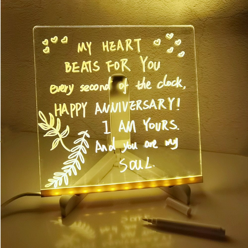 🎄 Perfect Gifts 49% OFF 🎄 - LED Note Board with Colors🎨