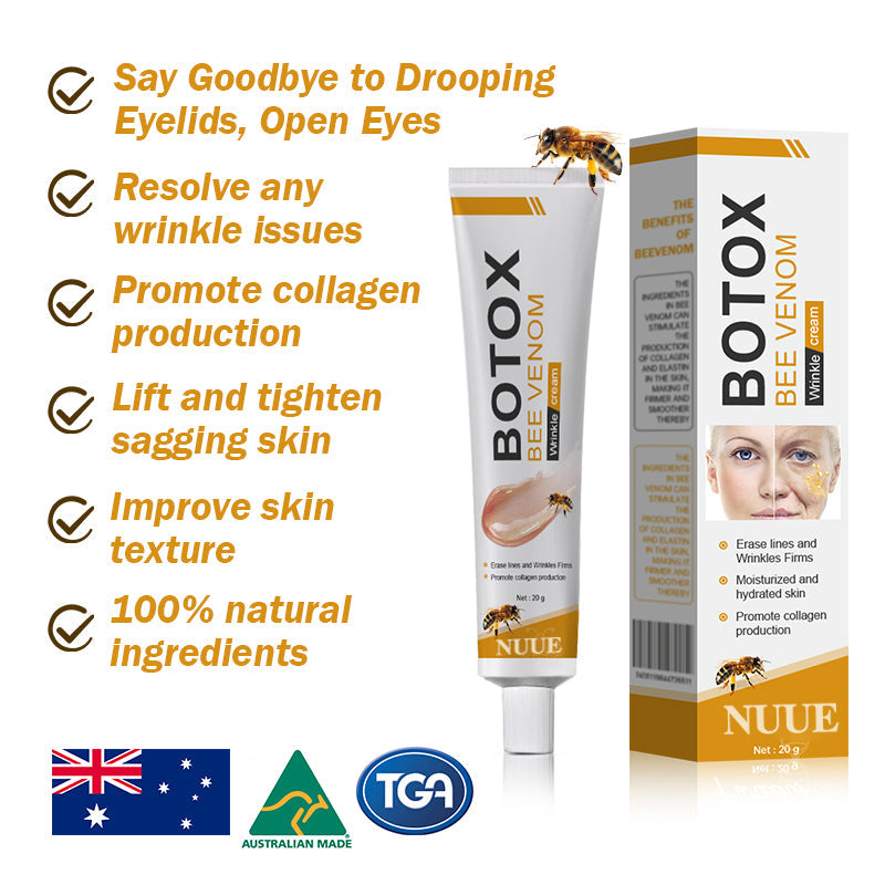 NUUE™ Botox Bienengift-Faltenentfernungscreme – LETZTER TAG 70 % RABATT