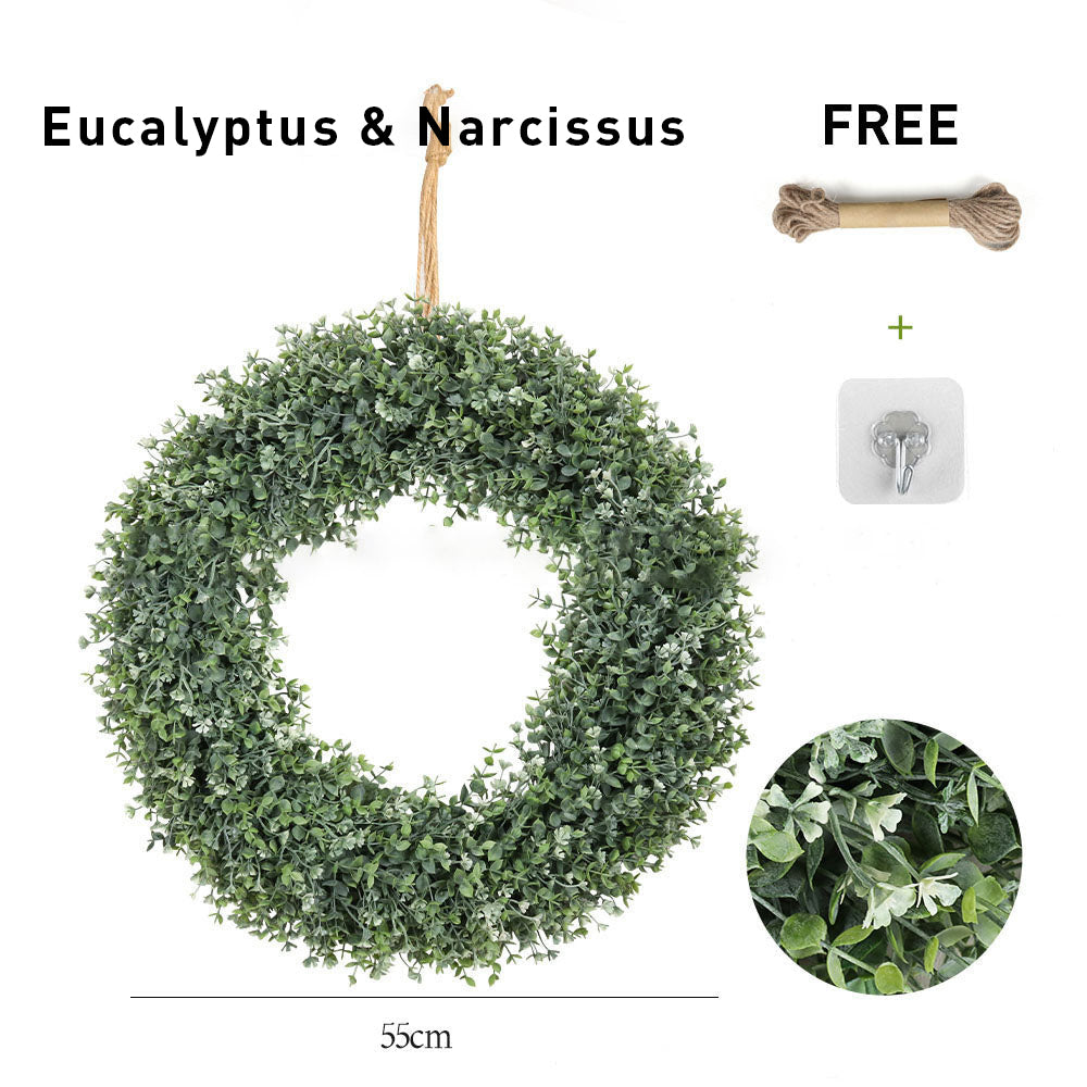 🌿Wicker Park 24" Indoor/Outdoor Artificial Simulation Wreath