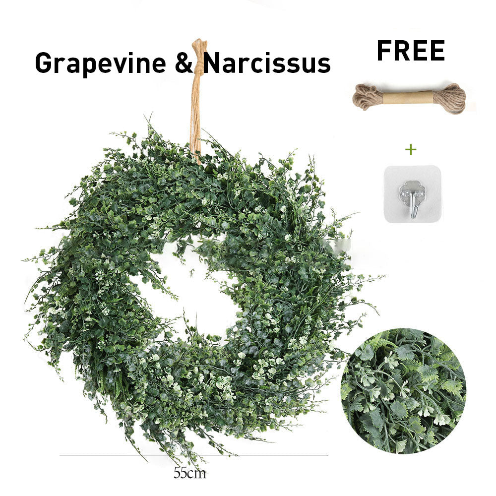 🌿Wicker Park 24" Indoor/Outdoor Artificial Simulation Wreath