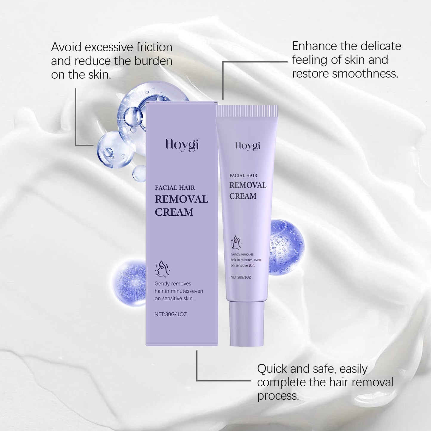 Hoygi™ - Gentle and Painless Facial Hair Removal Cream