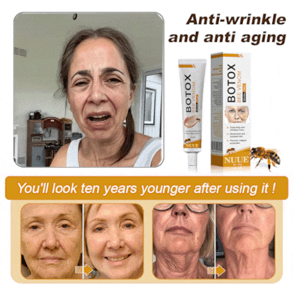 NUUE™ Botox Bienengift-Faltenentfernungscreme – LETZTER TAG 70 % RABATT