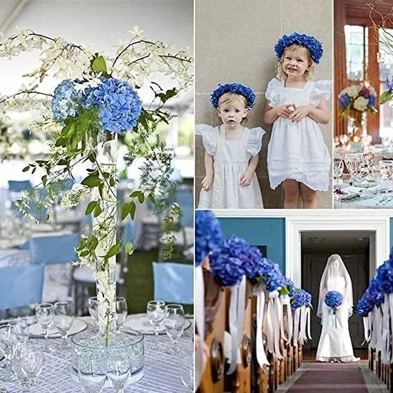 💐🎁Last Day 75% OFF - Outdoor Artificial Hydrangea Flowers
