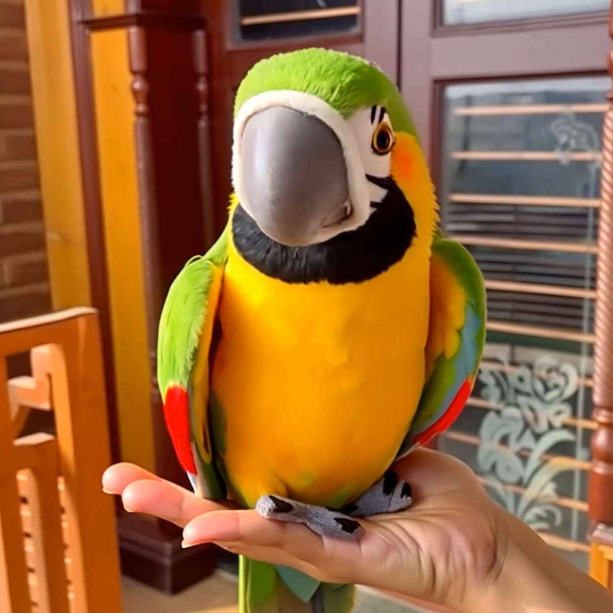 🟢🦜Picotoy – Lebensechter Papageienfreund