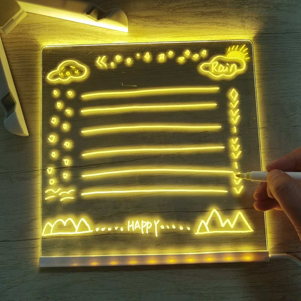 🎄 Perfect Gifts 49% OFF 🎄 - LED Note Board with Colors🎨