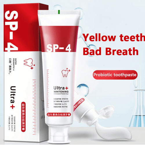 Probiotic Whitening Toothpaste-Removes Years of Stains