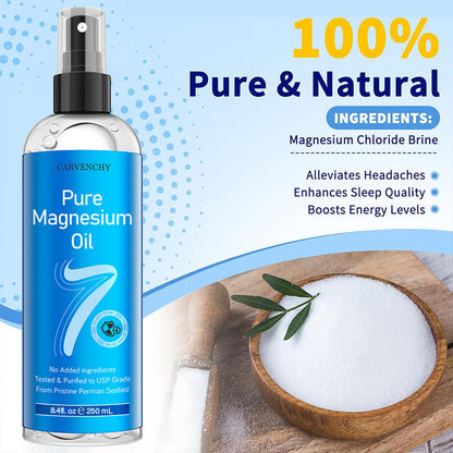 Magnesium Oil Spray——More Energy &amp; Balance, helps with musle cramps, restless legs.