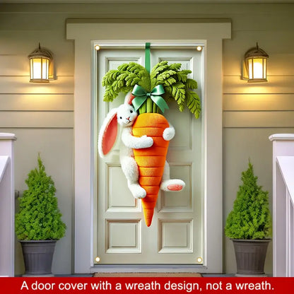 Easter Pre-Sale SAVE 49%🔥2D Easter Bunny Door - Durable polyester fiber