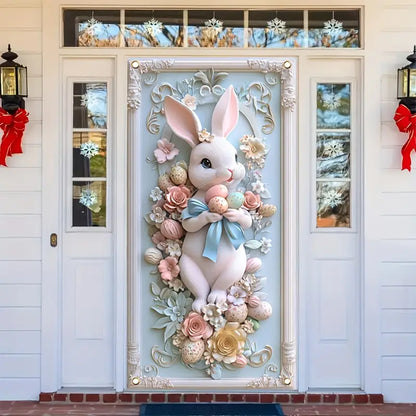 Easter Pre-Sale SAVE 49%🔥2D Easter Bunny Door - Durable polyester fiber