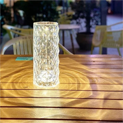 🔥Last Day 50% OFF 🎁Touching Control Rose Crystal Lamp
