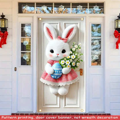 Easter Pre-Sale SAVE 49%🔥2D Easter Bunny Door - Durable polyester fiber