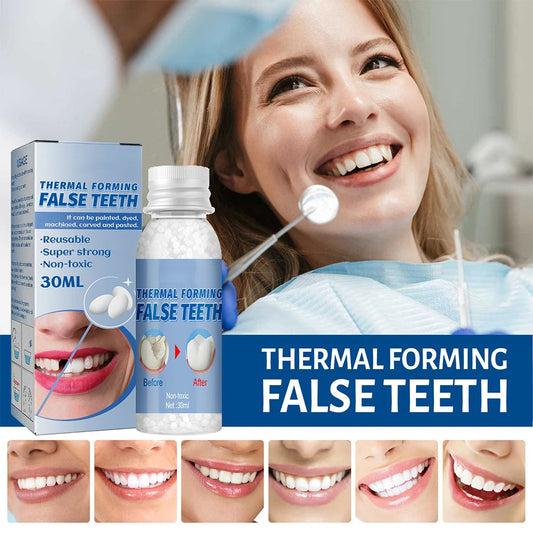 ✅False Teeth - compound for gaps between teeth