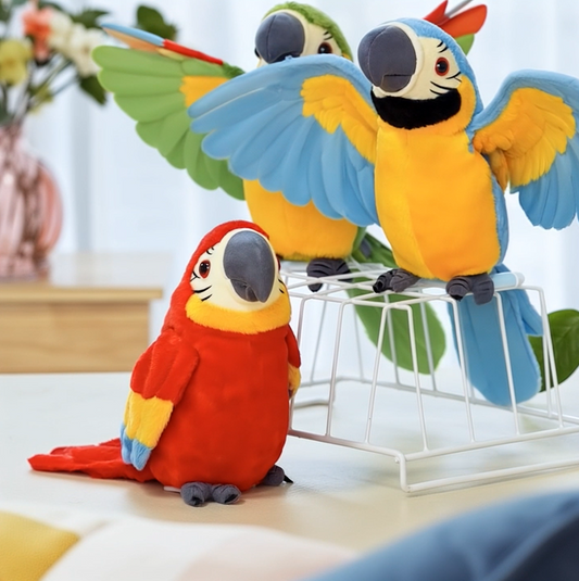 🟢🦜Picotoy- Lifelike Parrot Buddy