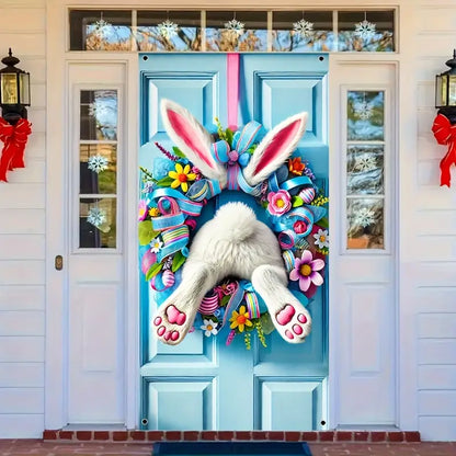 Easter Pre-Sale SAVE 49%🔥2D Easter Bunny Door - Durable polyester fiber