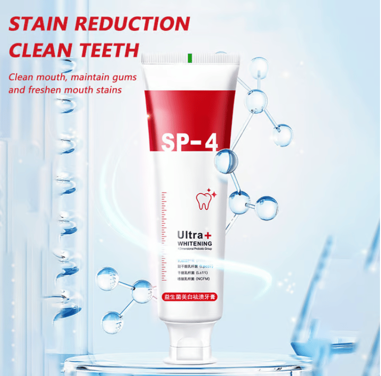 Probiotic Whitening Toothpaste-Removes Years of Stains