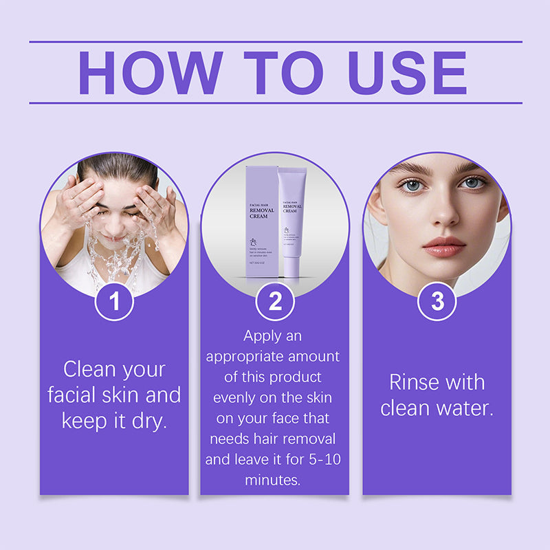 Hoygi™  - Gentle and Painless Facial Hair Removal Cream