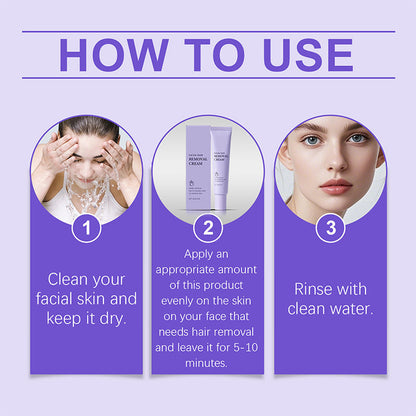 Hoygi™  - Gentle and Painless Facial Hair Removal Cream