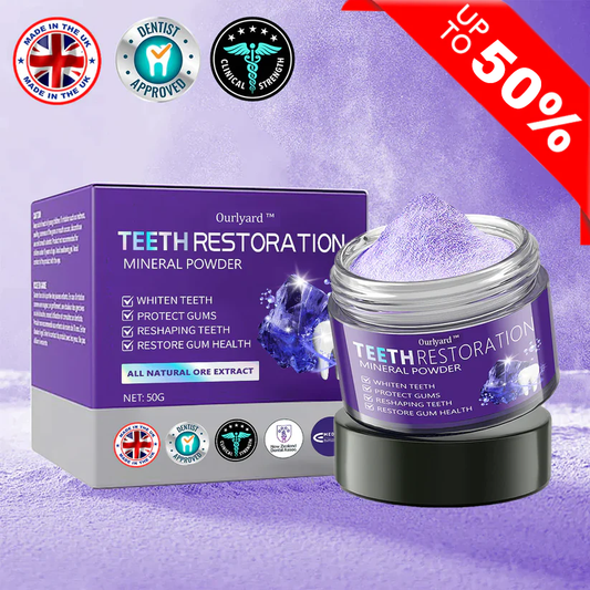 ✅Official Store | Tooth Health Mineral Powder👄MHRA-Certified (for the treatment of periodontitis and oral ulcers, prevention of tooth loss, and repair of gum recession)